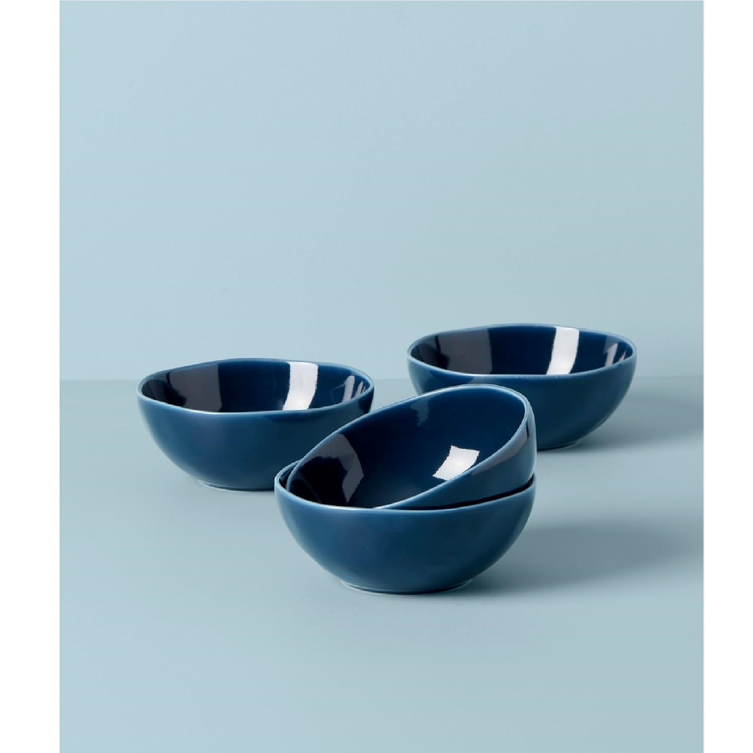 Bay Colors All Purpose Bowls Blue, Set of 4 by Lenox