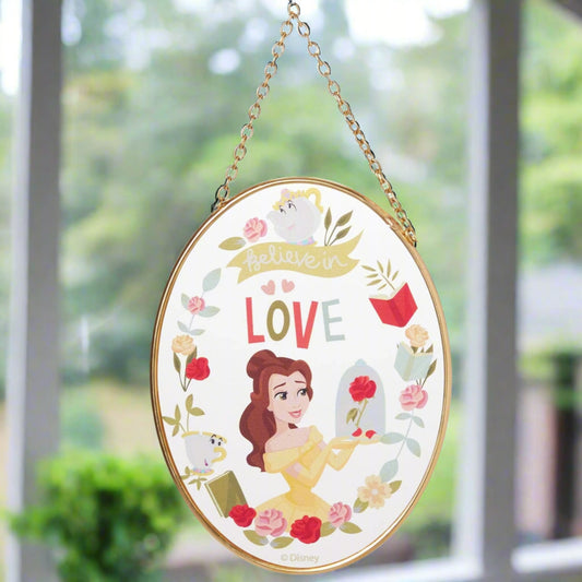Belle Disney Garden Suncatcher
