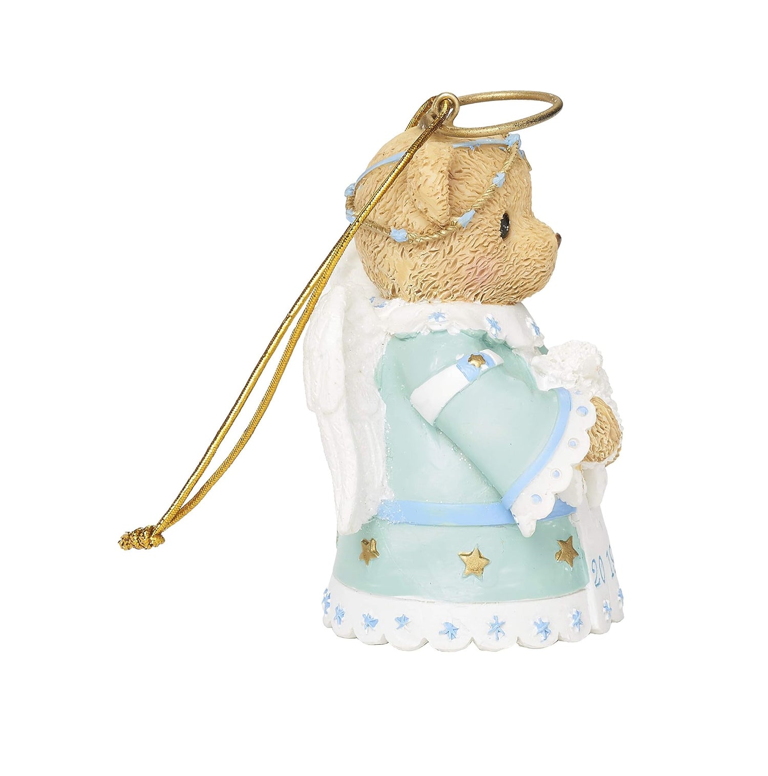 Cherished Teddies Angel Teddy 2019 Annual Bell Ornament Glen Hillman