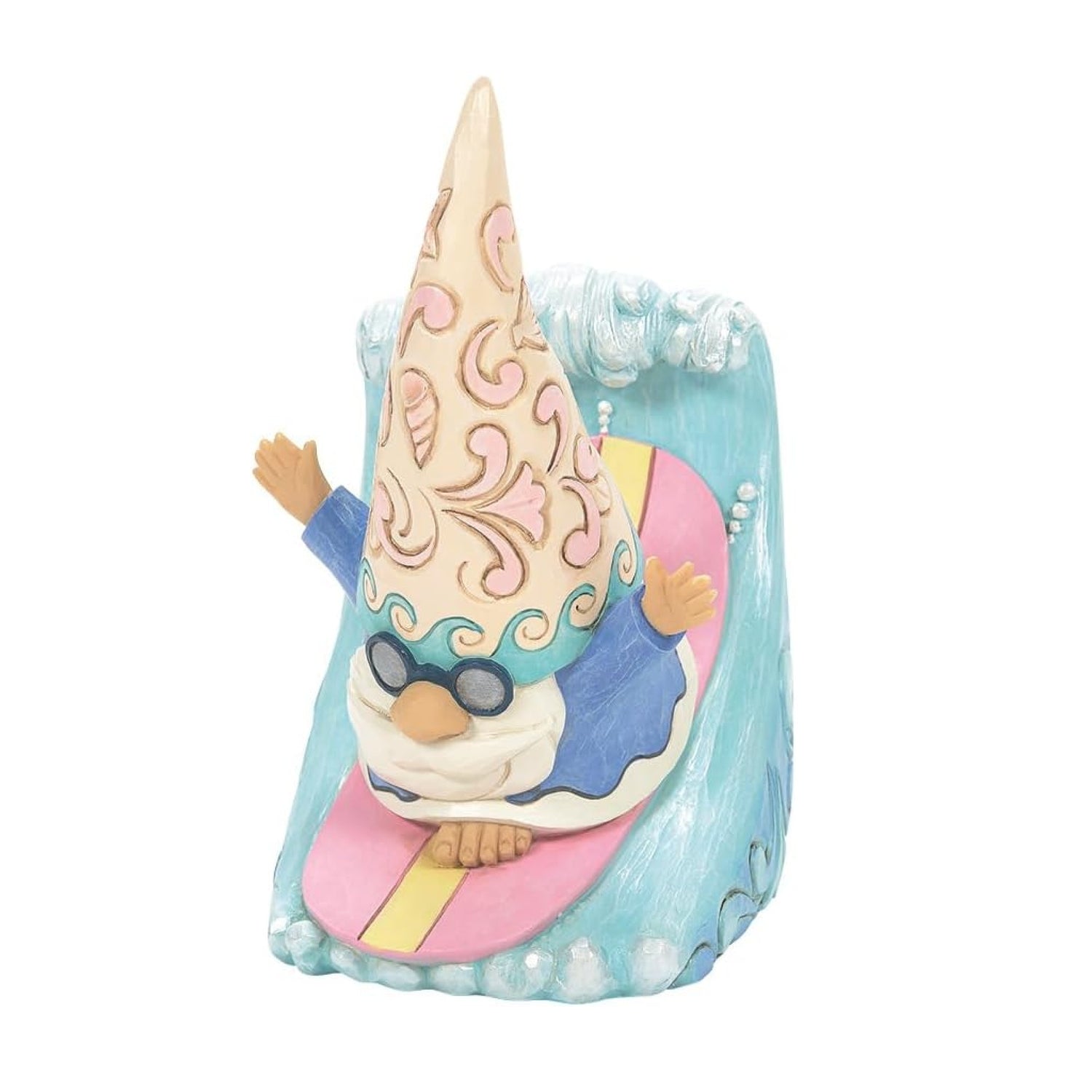 Coastal Gnome Surfing Figurine Jim Shore Heartwood Creek