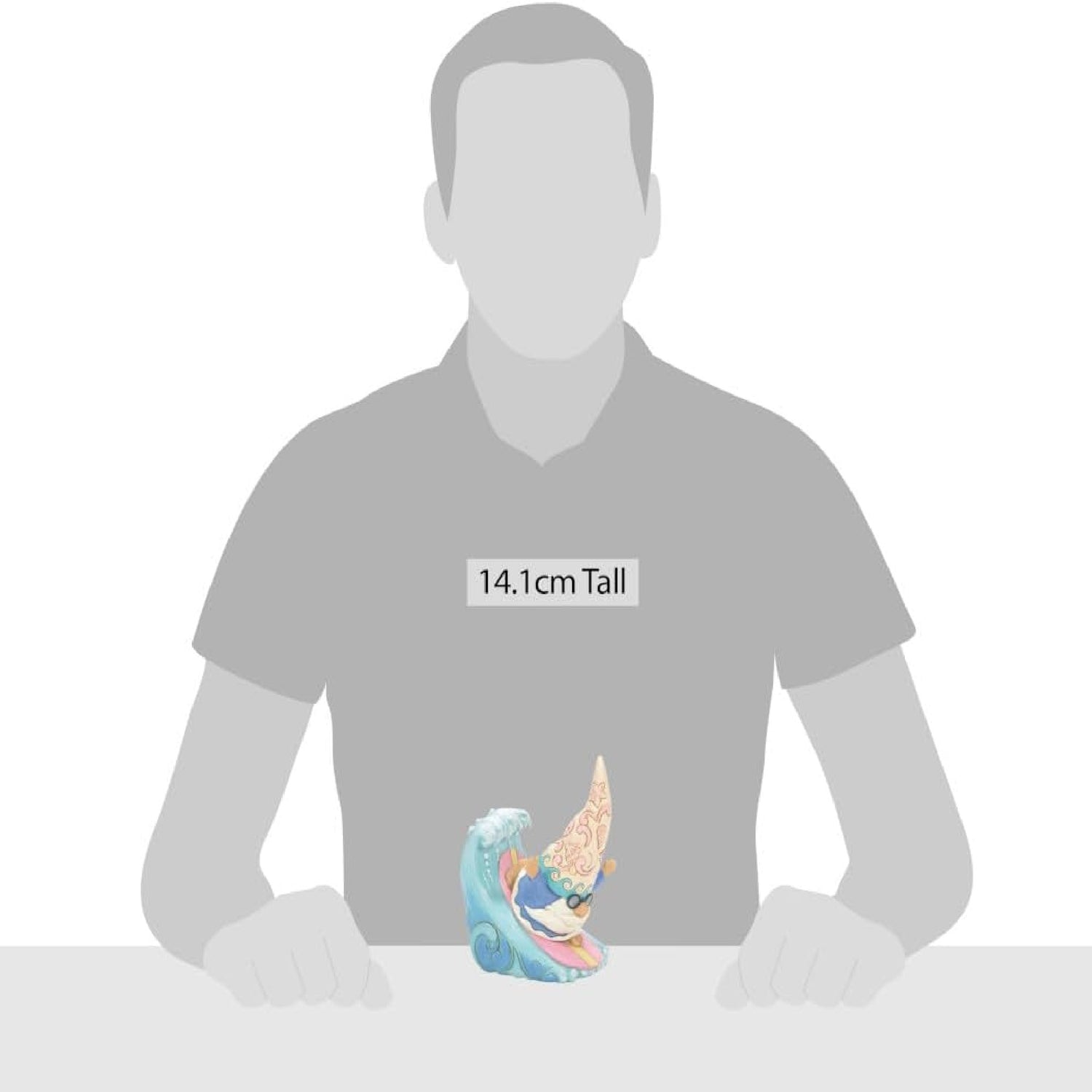 Coastal Gnome Surfing Figurine Jim Shore Heartwood Creek