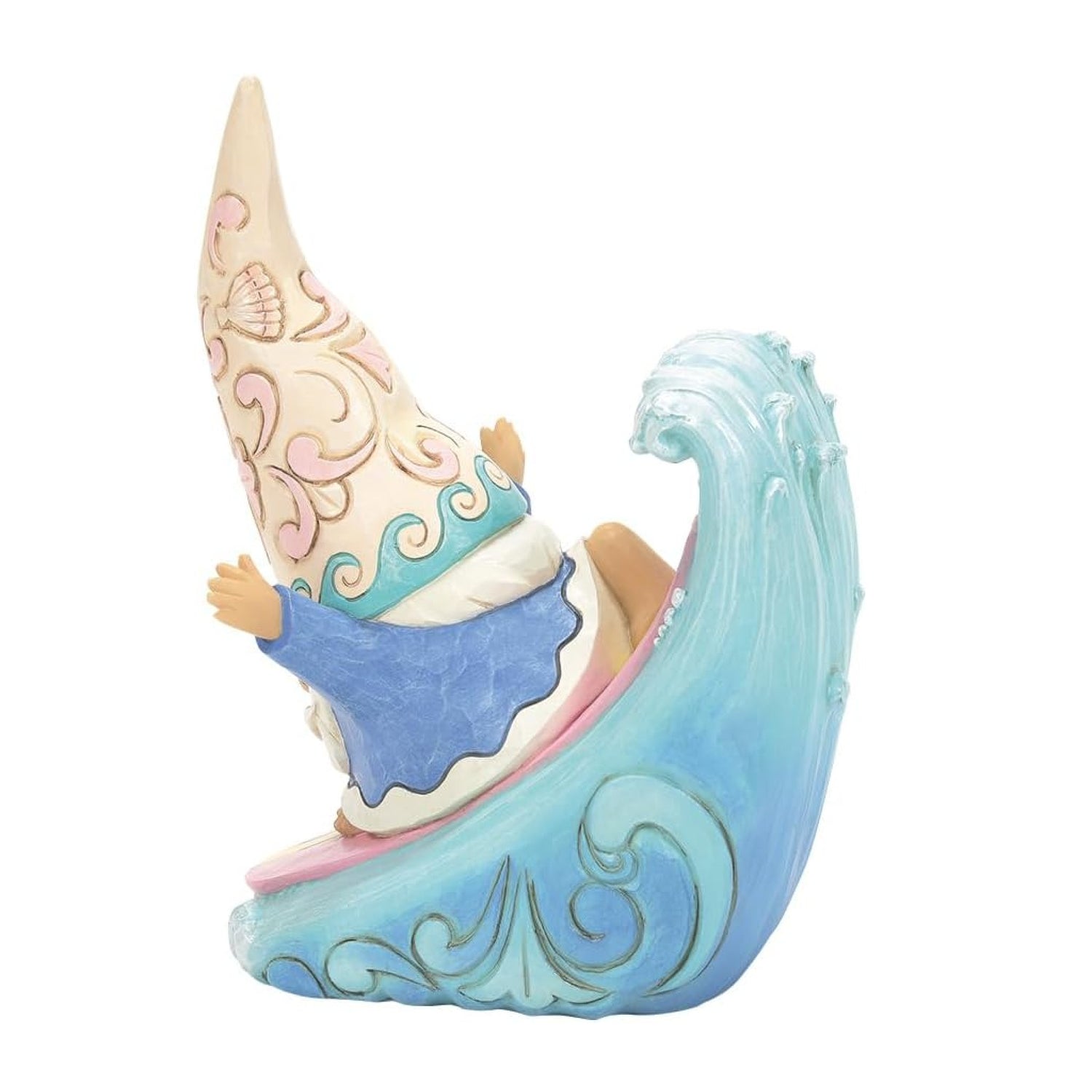 Coastal Gnome Surfing Figurine Jim Shore Heartwood Creek