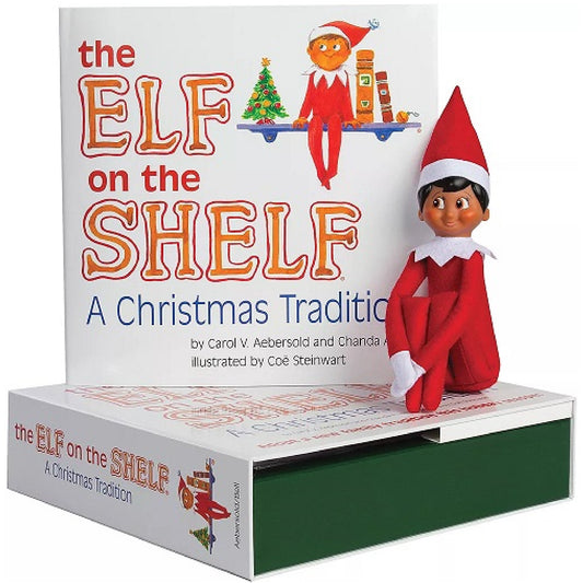 Elf on the Shelf Box Set Boy Dark Tone