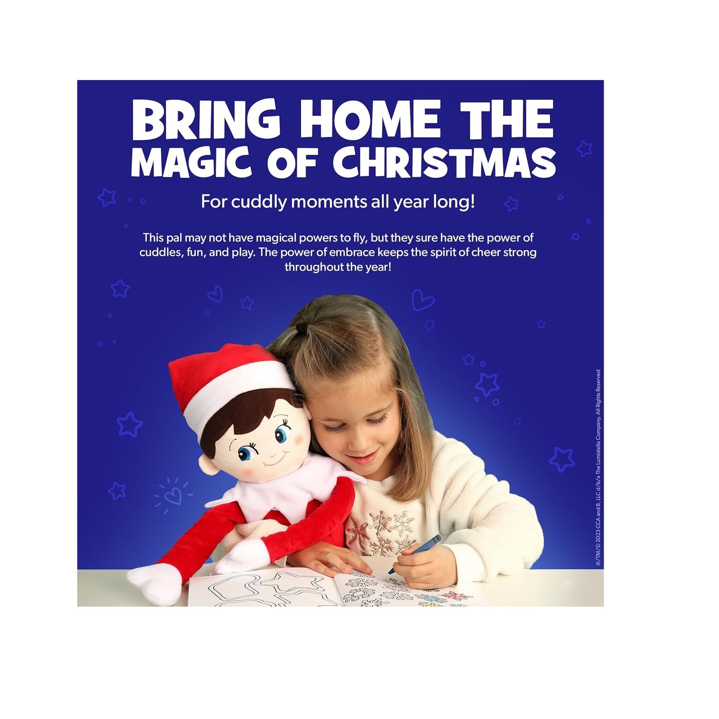 Elf on the Shelf Plushee Pals Blue Eyed Boy