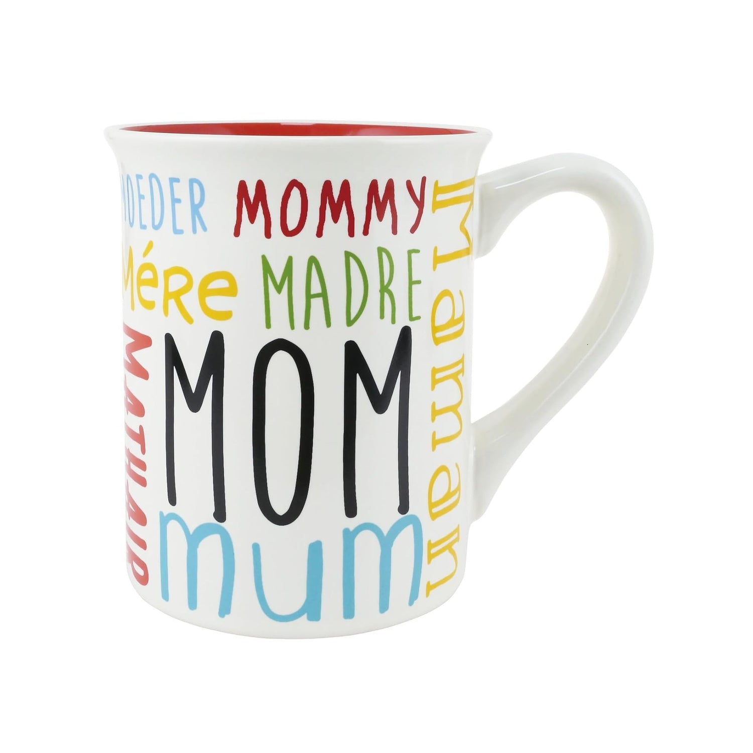 Enesco Our Name is Mud Mom Languages Coffee Mug, 16 Ounce