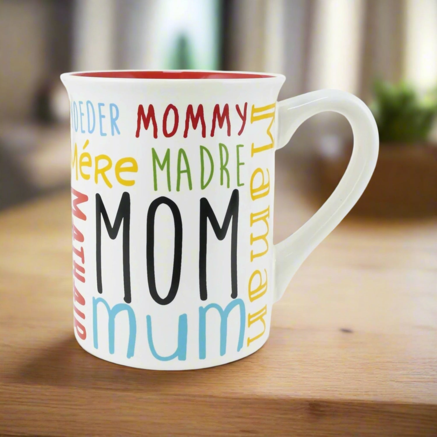 Enesco Our Name is Mud Mom Languages Coffee Mug, 16 Ounce