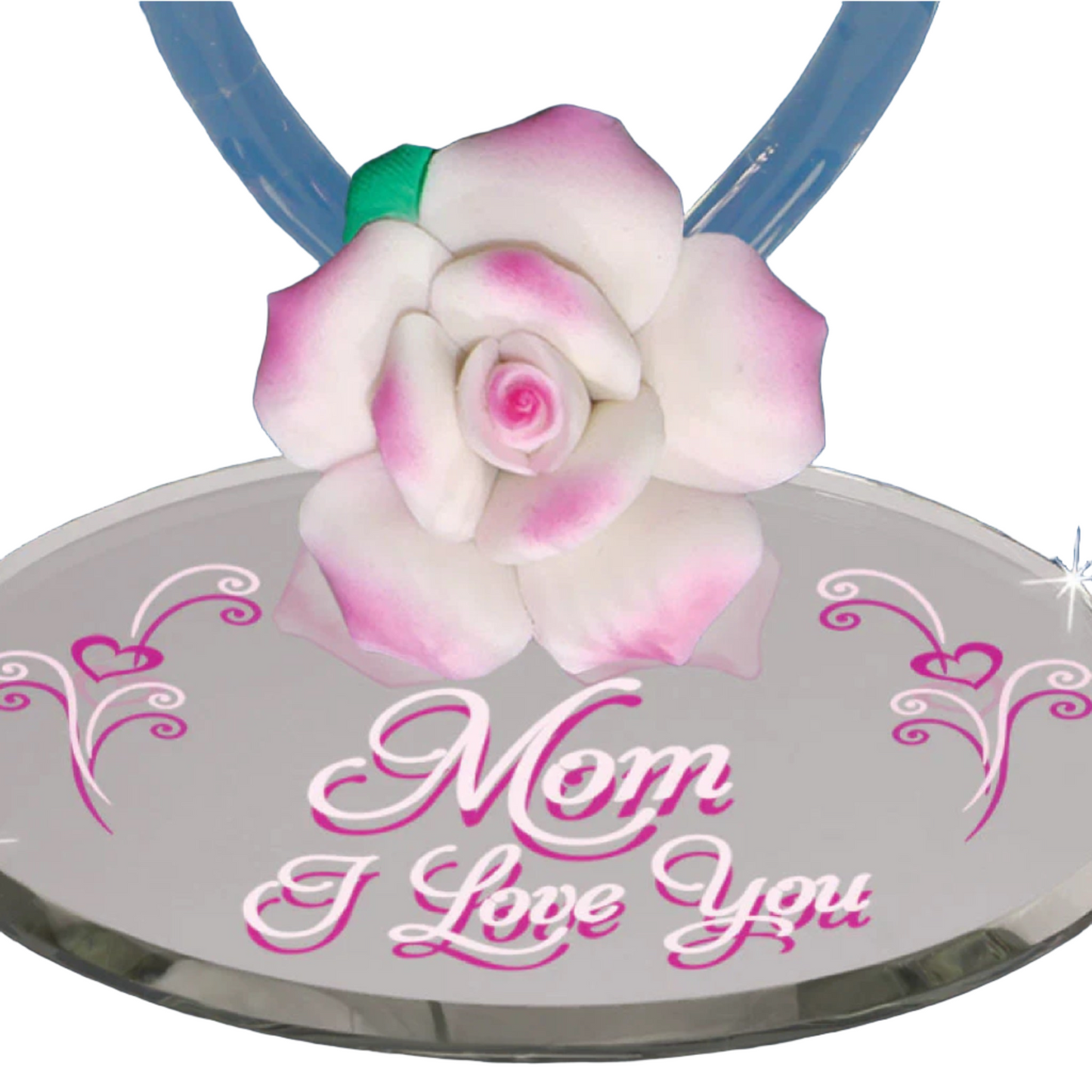 Glass Baron Butterfly "Mom I Love You"