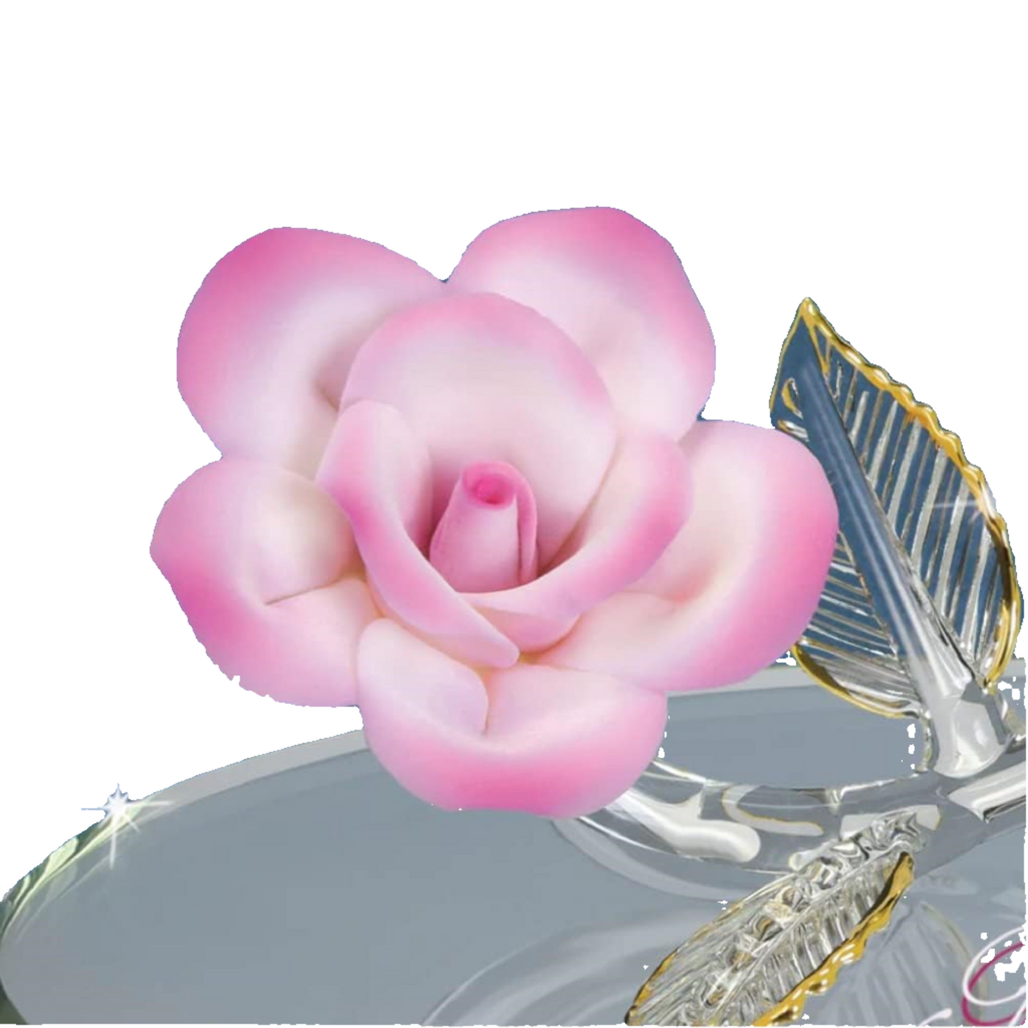 Glass Baron Butterfly "Mom I Love you"