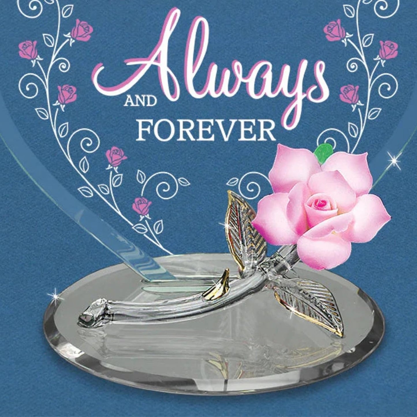 Glass Baron Rose "Always & Forever"