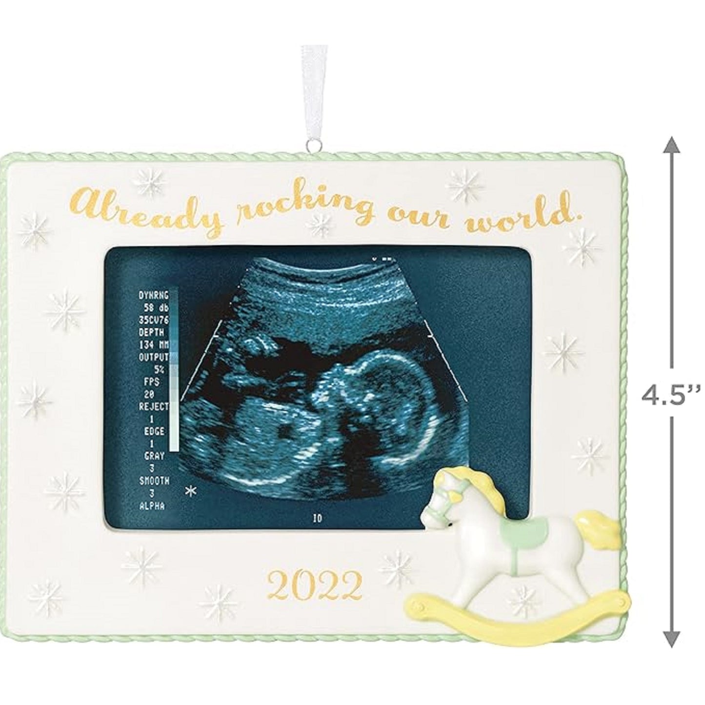 Hallmark 2022 Already Rocking Our World Photo Holder Ornament