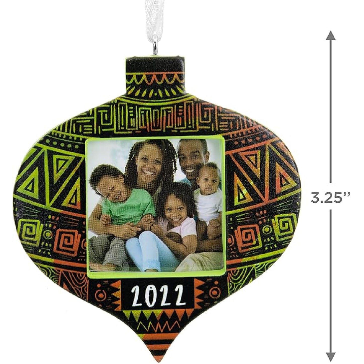 Hallmark Mahagony Holiday Photo Holder Christmas Tree Ornament