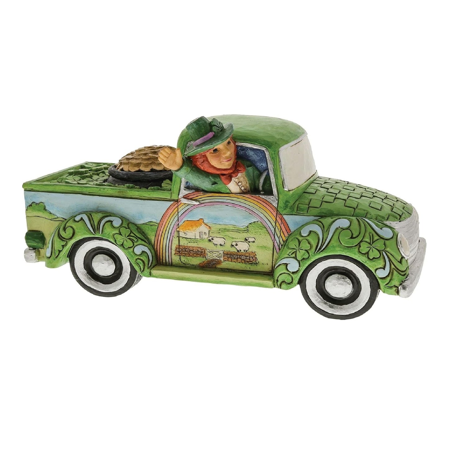 Heartwood Creek "Truckload of Luck" Figurine by Jim Shore