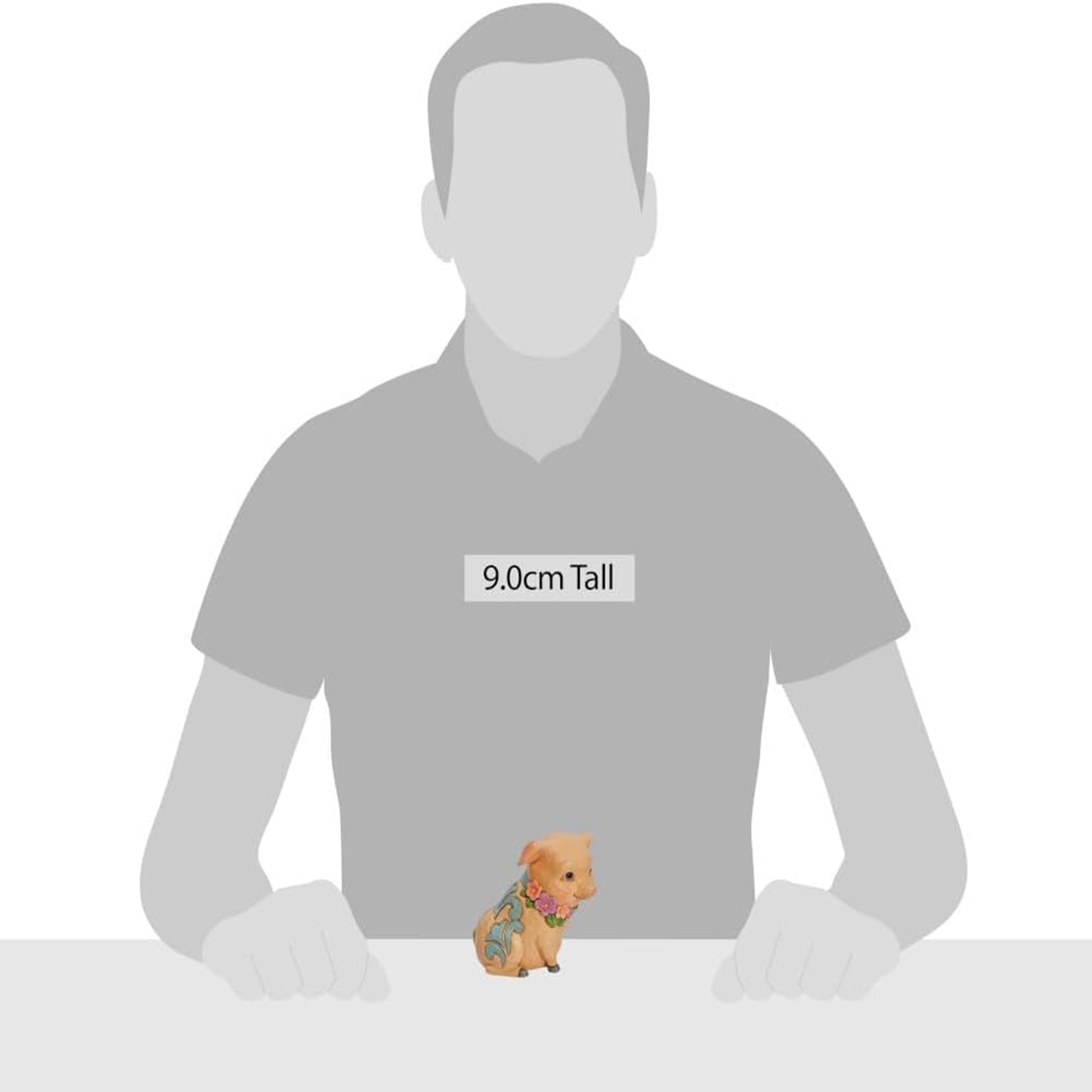 Jim Shore Pig With Flowers Mini Figurine Heartwood Creek