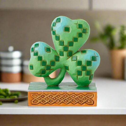 Jim Shore Shamrock Mini