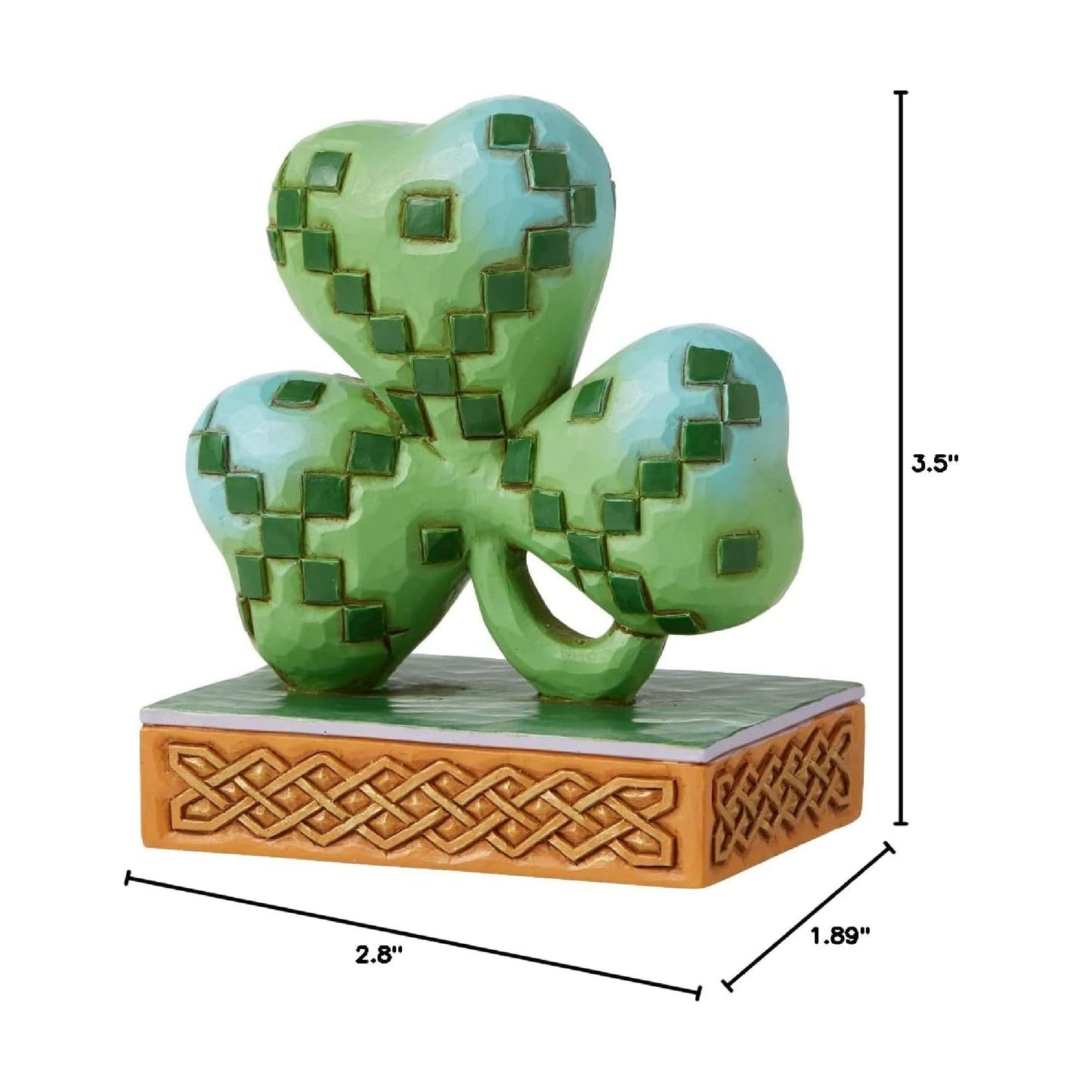 Jim Shore Shamrock Mini