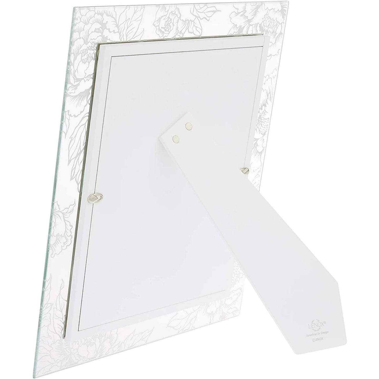 Lenox Silver Peony Picture Frame