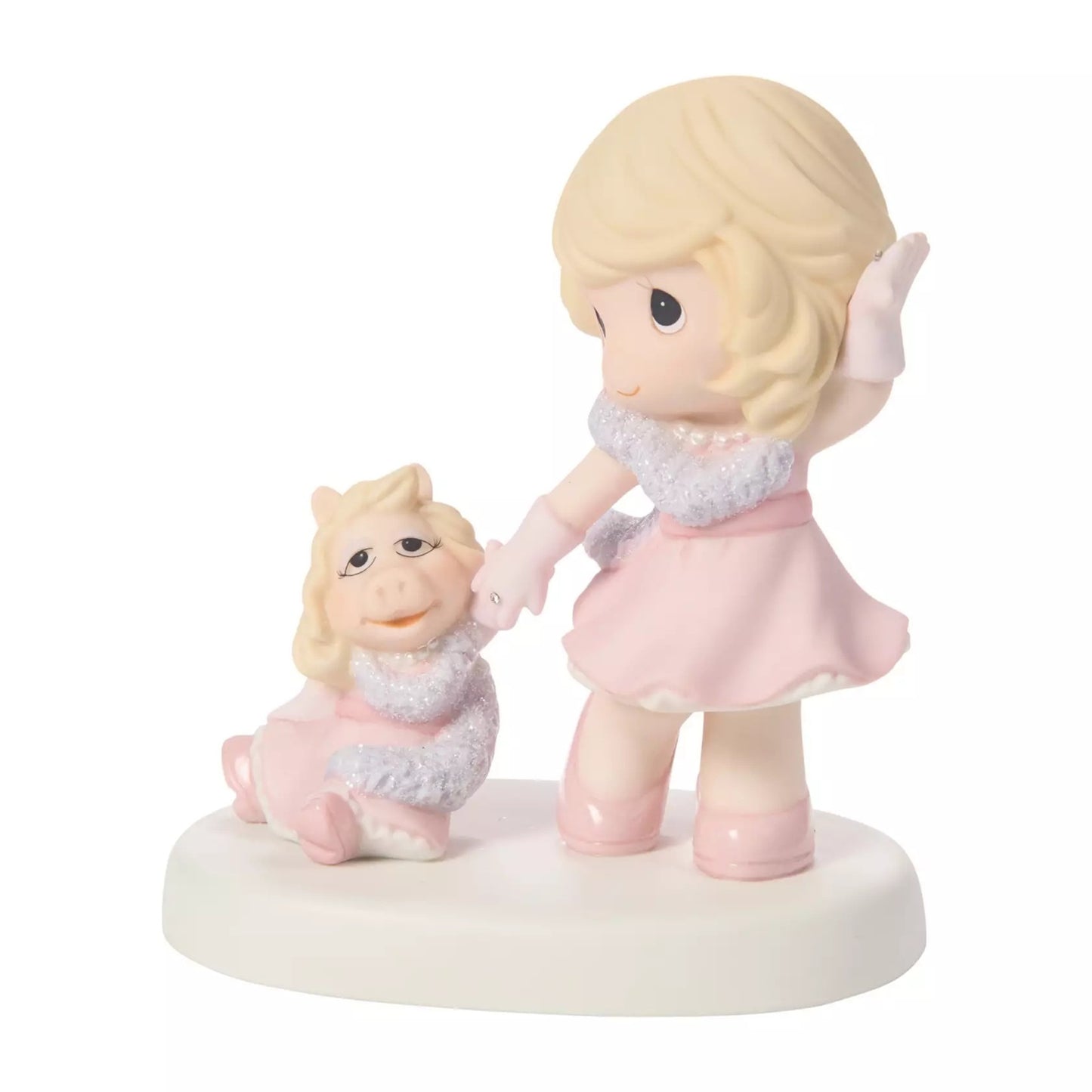 Miss Piggy and Girl ''Our Friendship is Fabulous'' Figure by Precious Moments – The Muppets