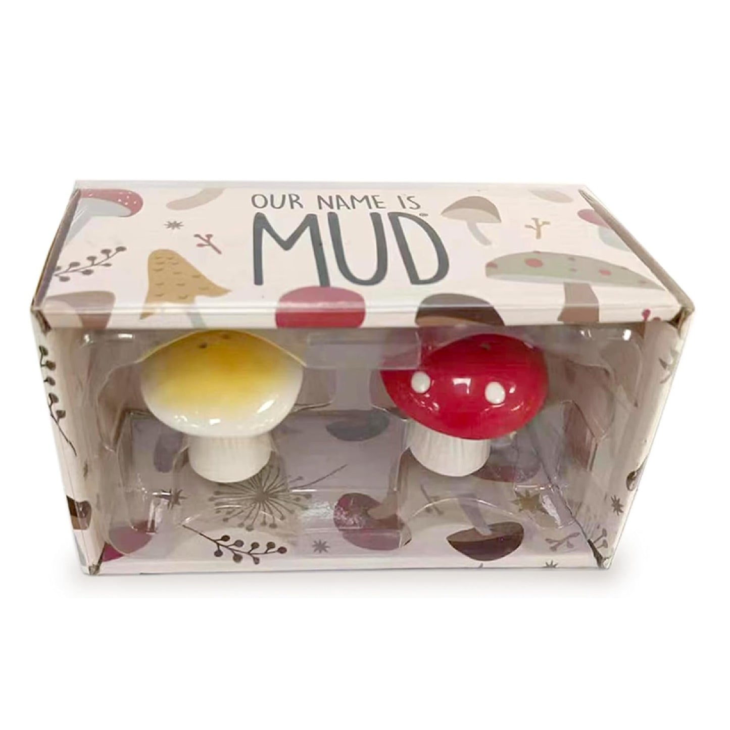 Mushroom Salt and Pepper Set
Our Name Is Mud