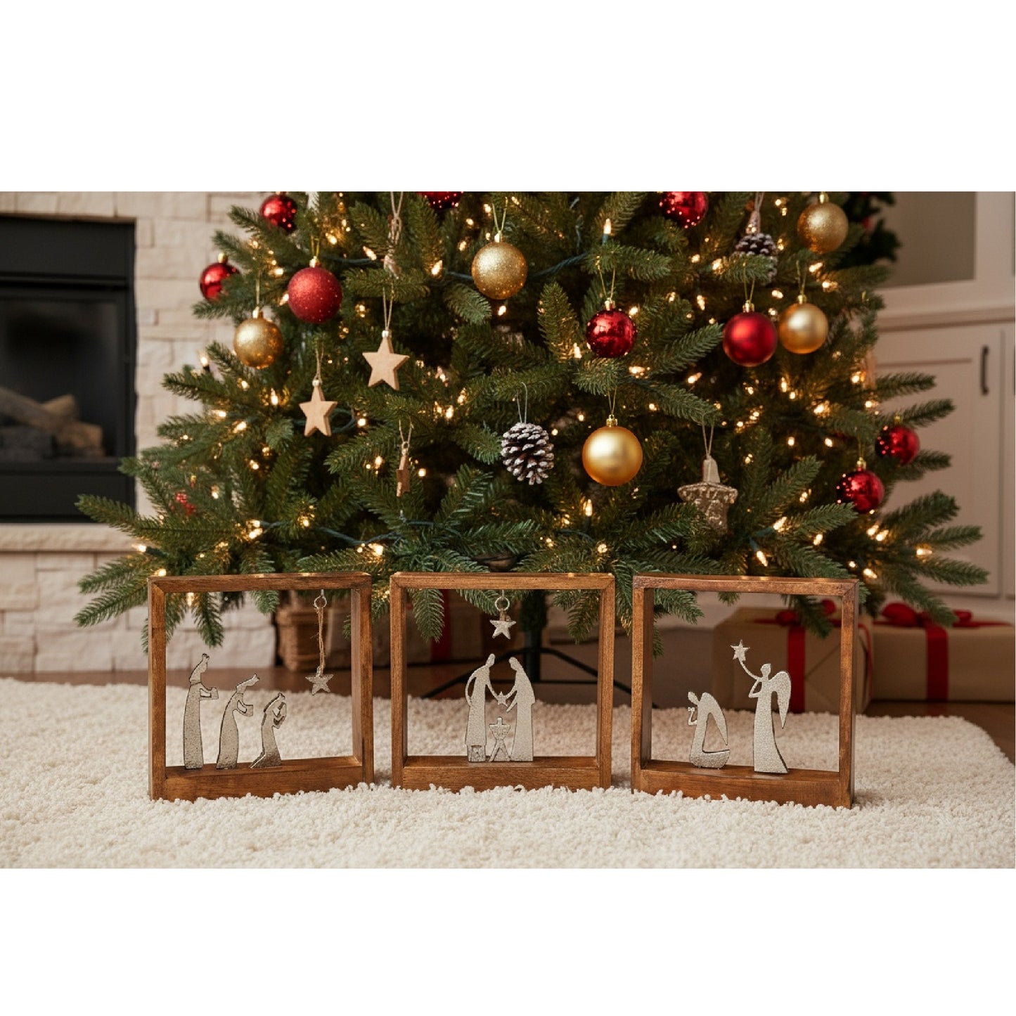 Oh Night Devine Set of 3 Figurines Izzy and Oliver