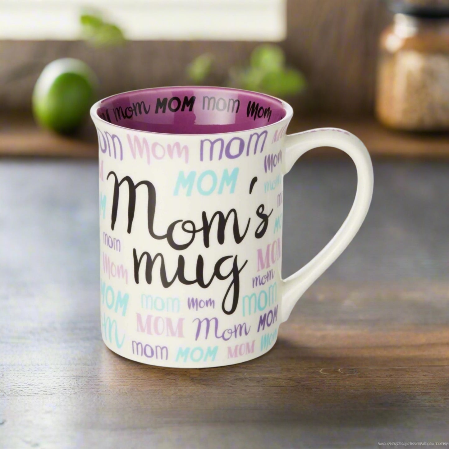 Enesco 6003380 Our Name is Mud Mom Nickname Coffee Mug, 16 Ounce