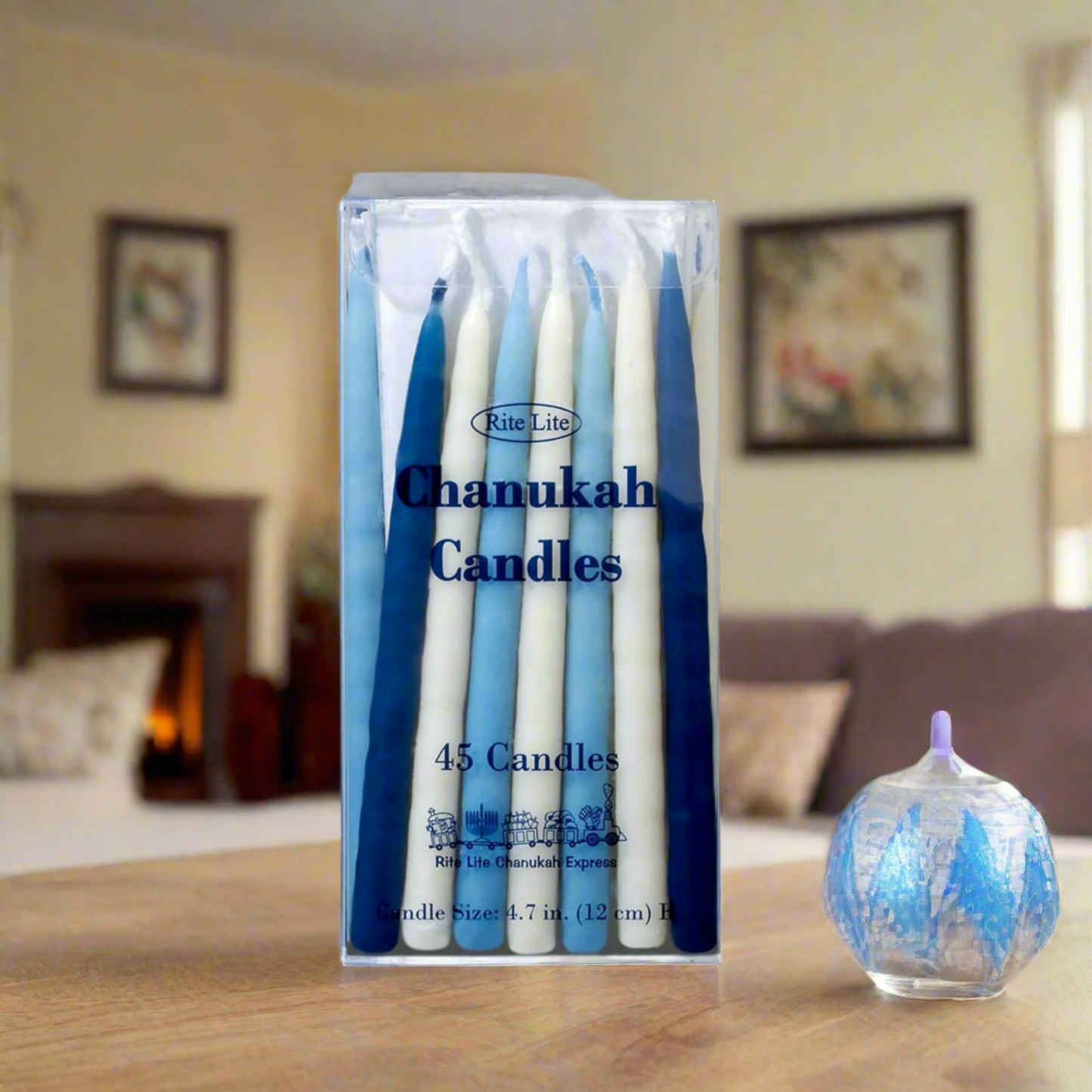 Premium Chanukah Candles - 45 Candle Box Set