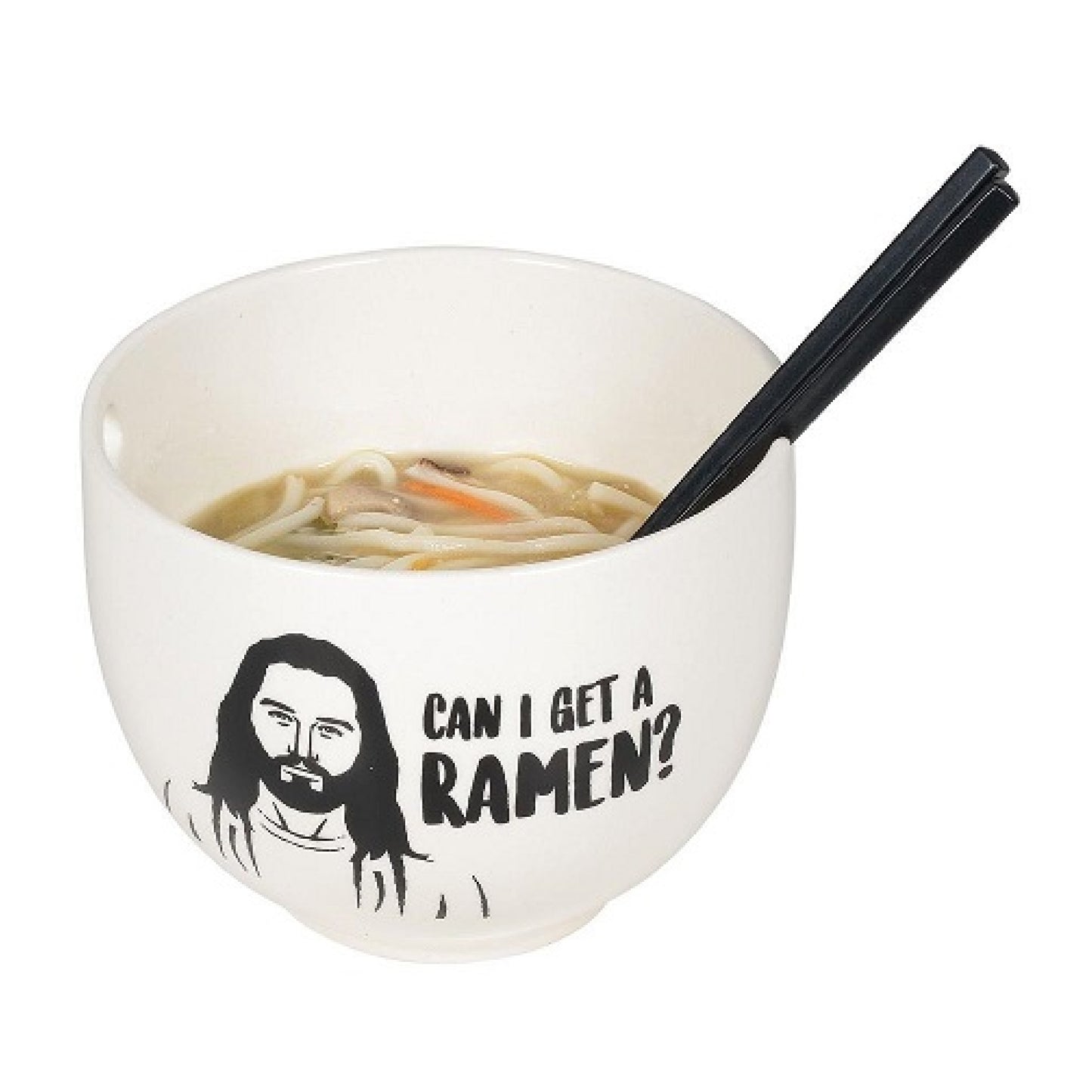 Ramen Jesus Bowl Chopsticks Set Our Name Is Mud