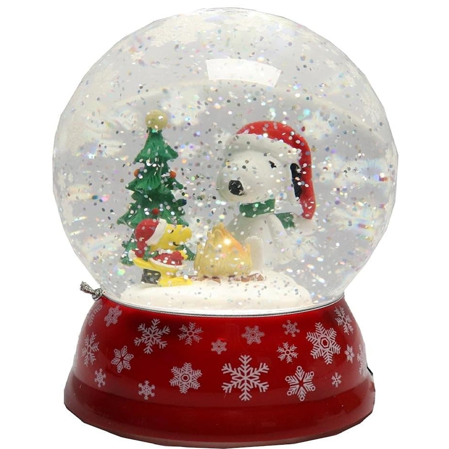 Roman Snoopy Woodstock Campfire LED Swirl Dome