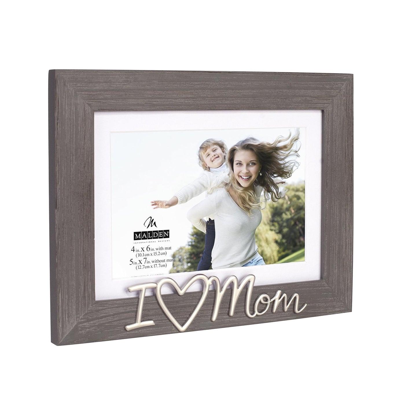 Malden I Heart Mom Photo Frame