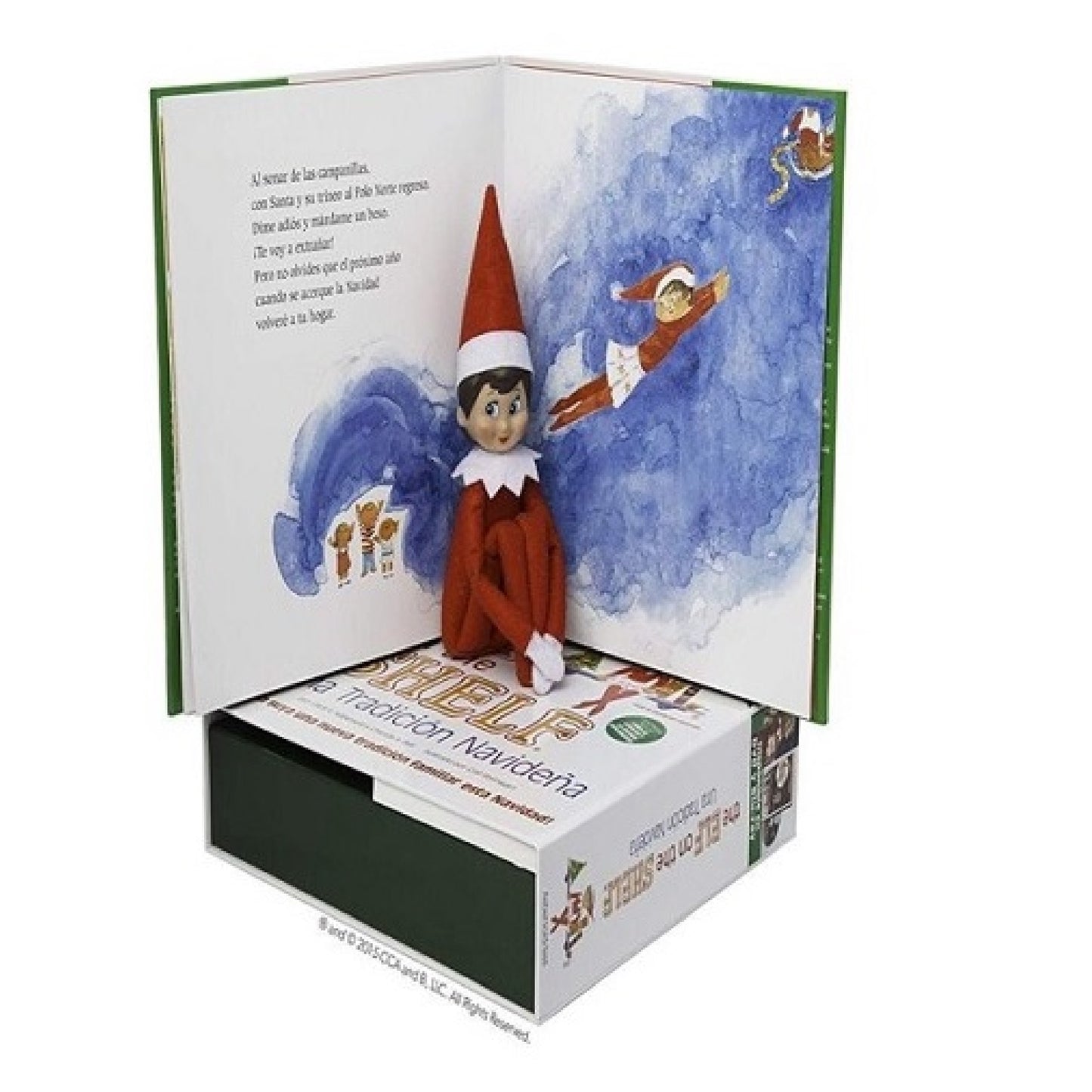 The Elf on the Shelf® Una Tradicion Navidena - Girl Spanish Light Tone