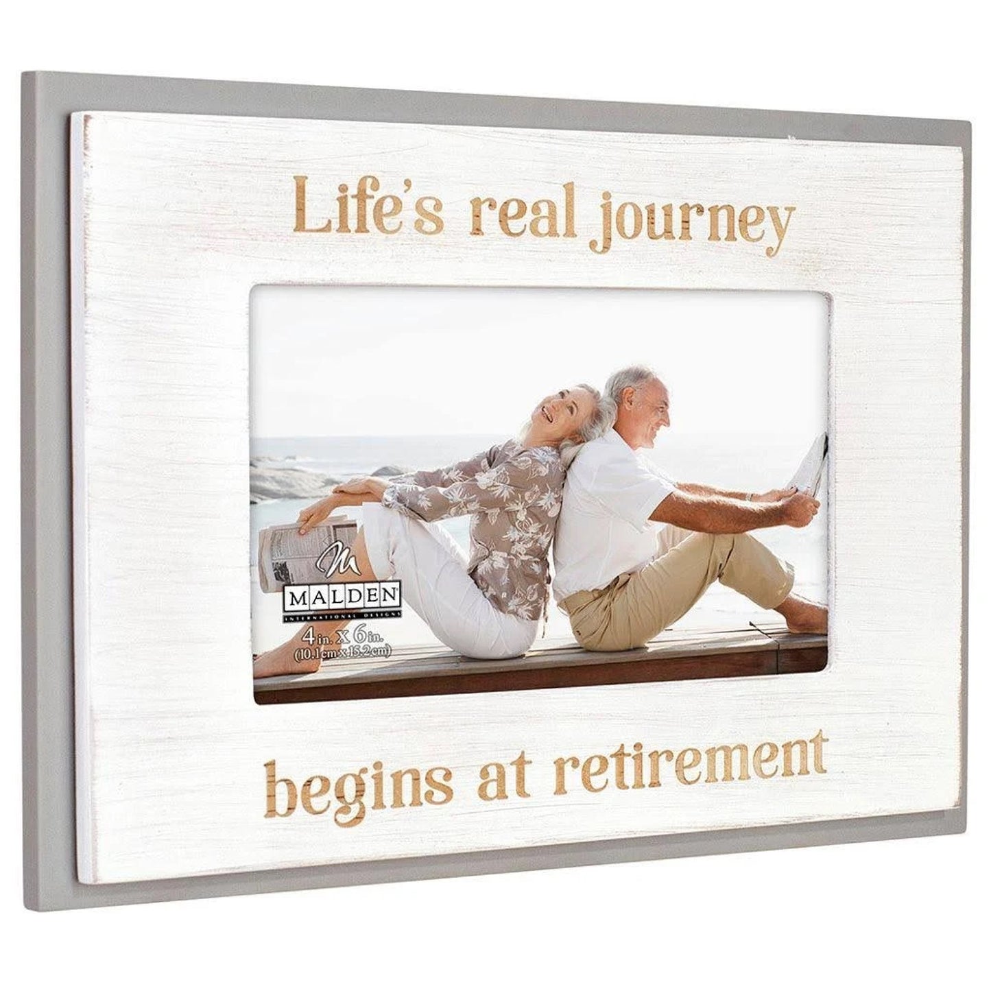 Malden Life's Real Journey Retirement Photo Frame