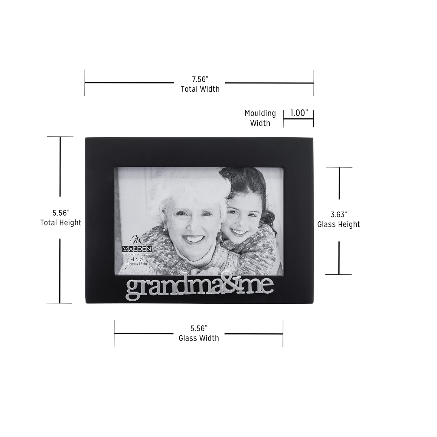 Malden Grandma And Me Picture Frame