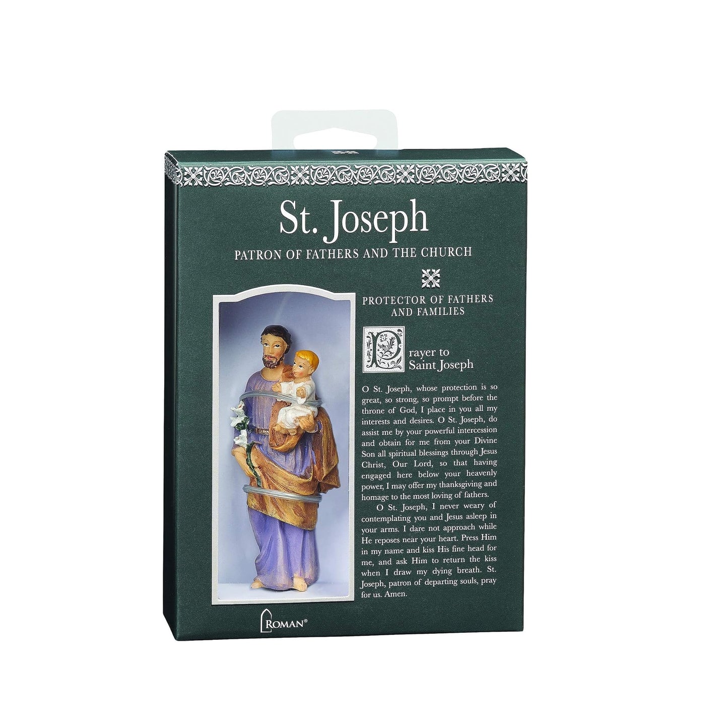 Roman St. Joseph "Patron Of Fathers, The Church"
