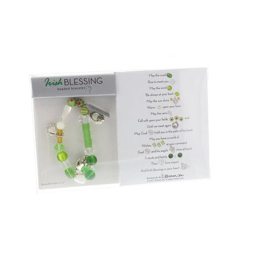 Irish Blessing Stories of Faith Beaded Bracelet