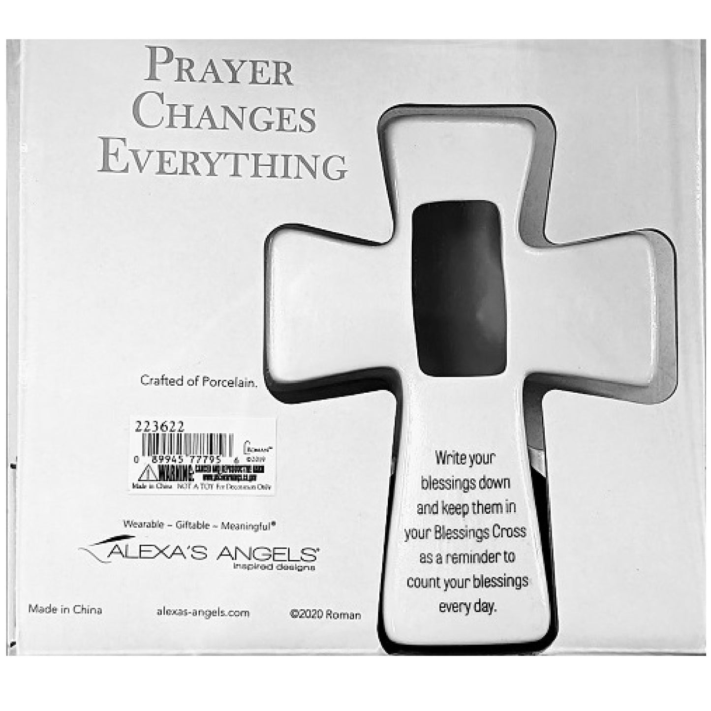 Trust in the Lord Prayer Cross by Roman