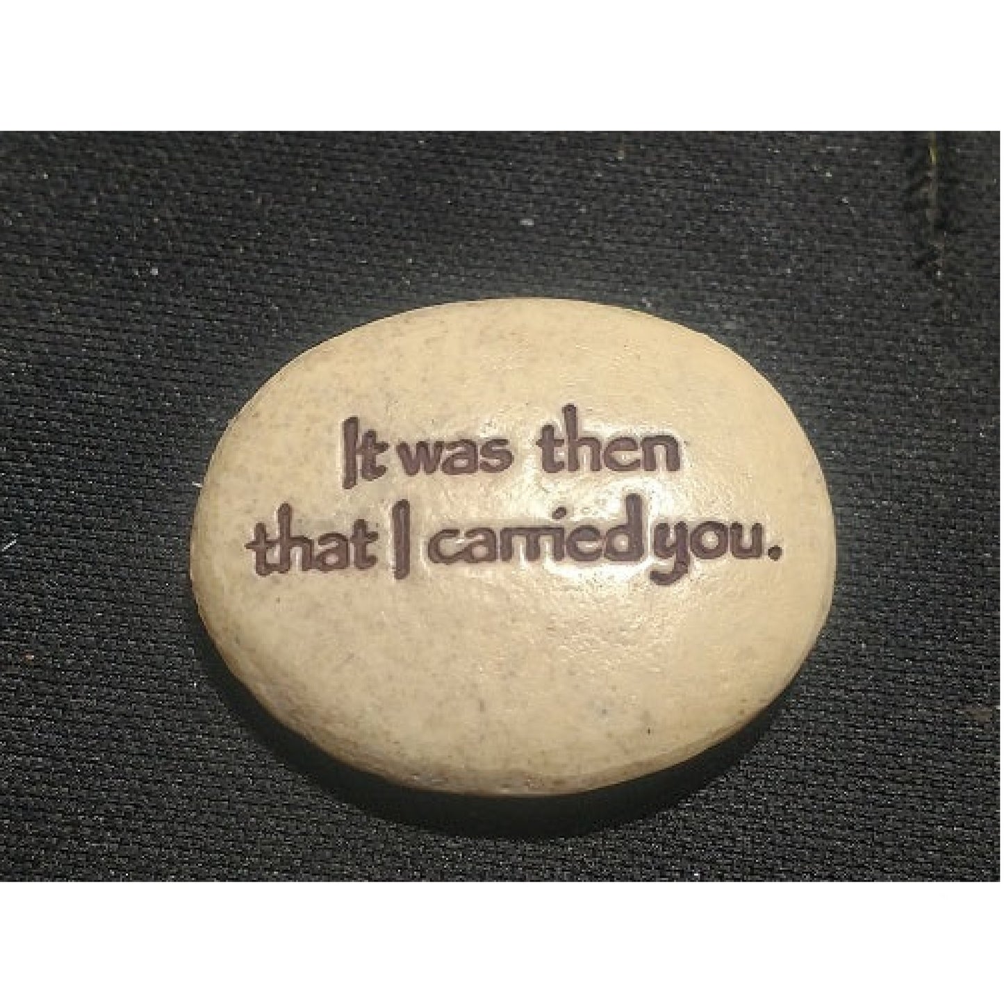 Roman, Inc. Footprints Pocket Stone