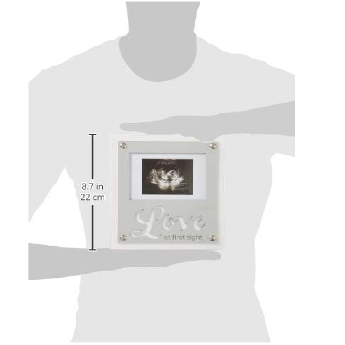 Malden Love at First Sight Sonogram Laser Cut Frame