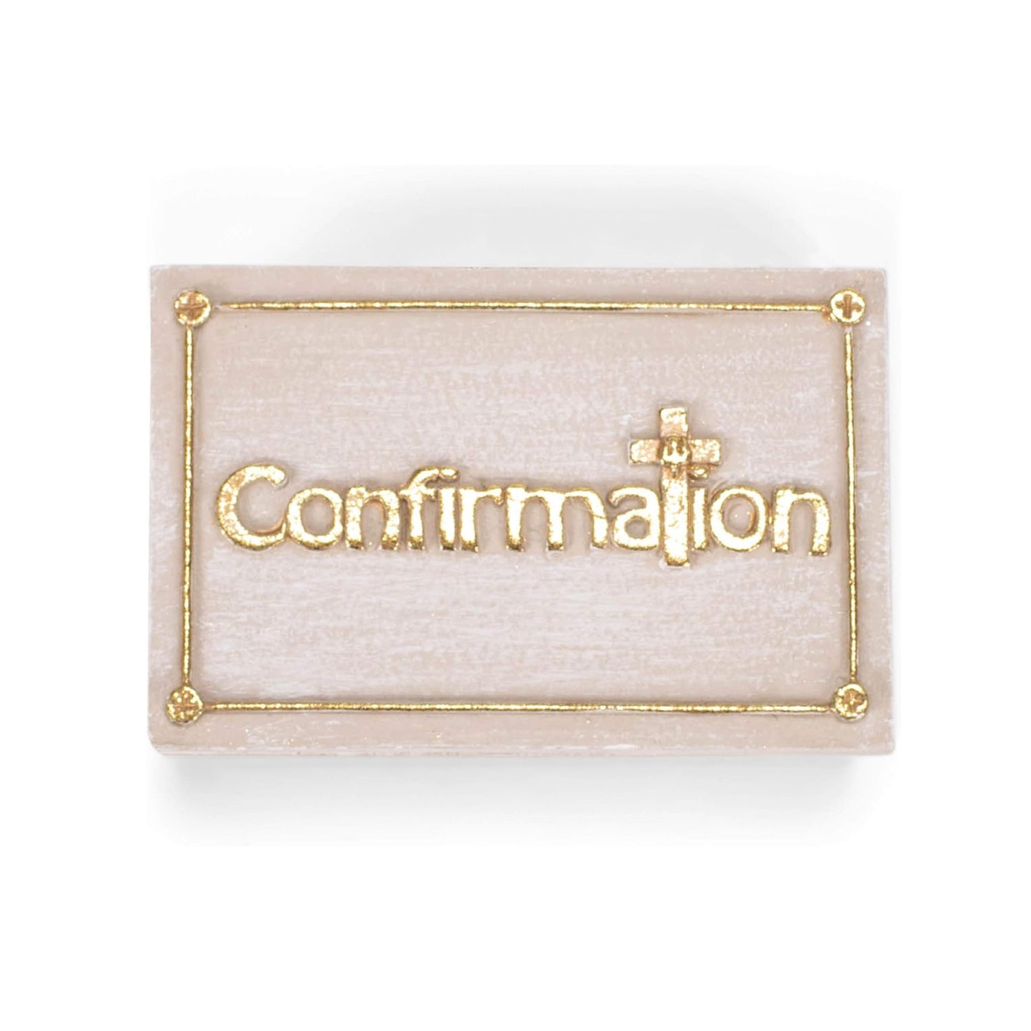 Roman 1.25 in. Keepsake Box - Confirmation