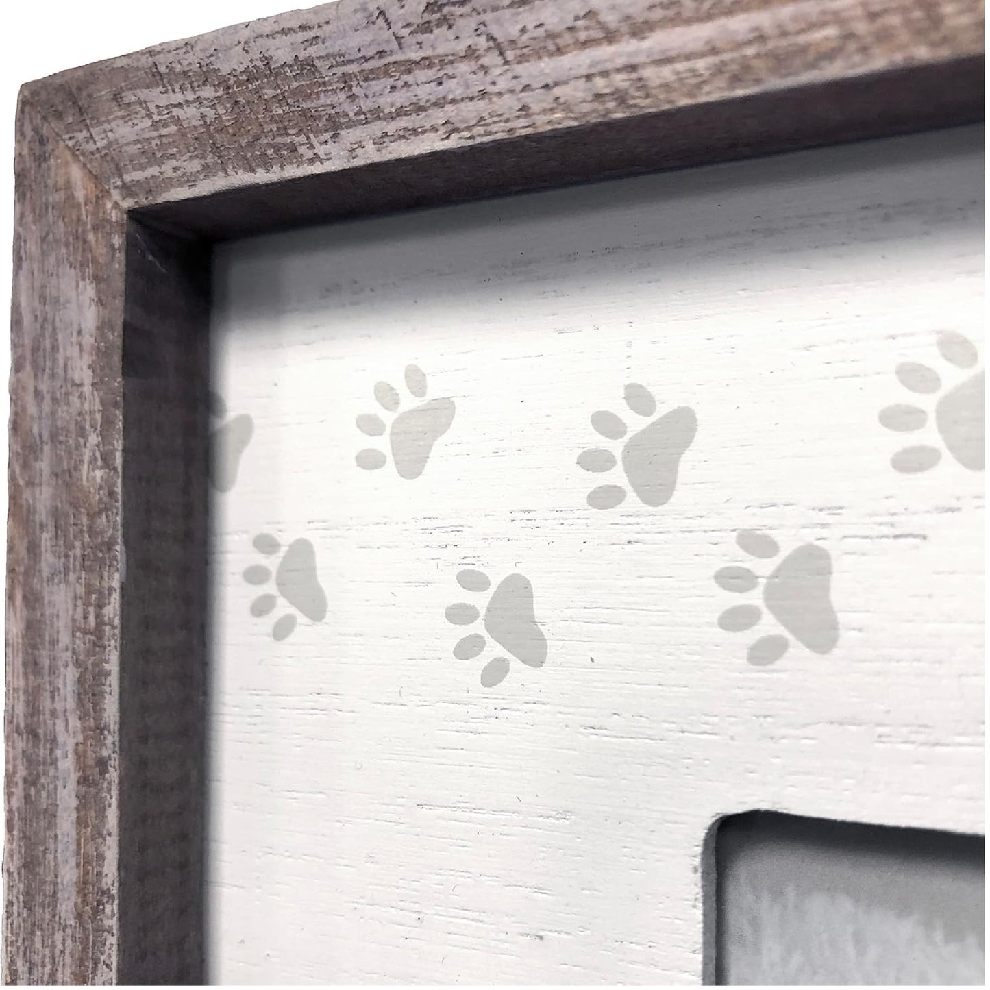 Malden "OUR KIDS HAVE paws!" Pet Rustic Border Picture Frame