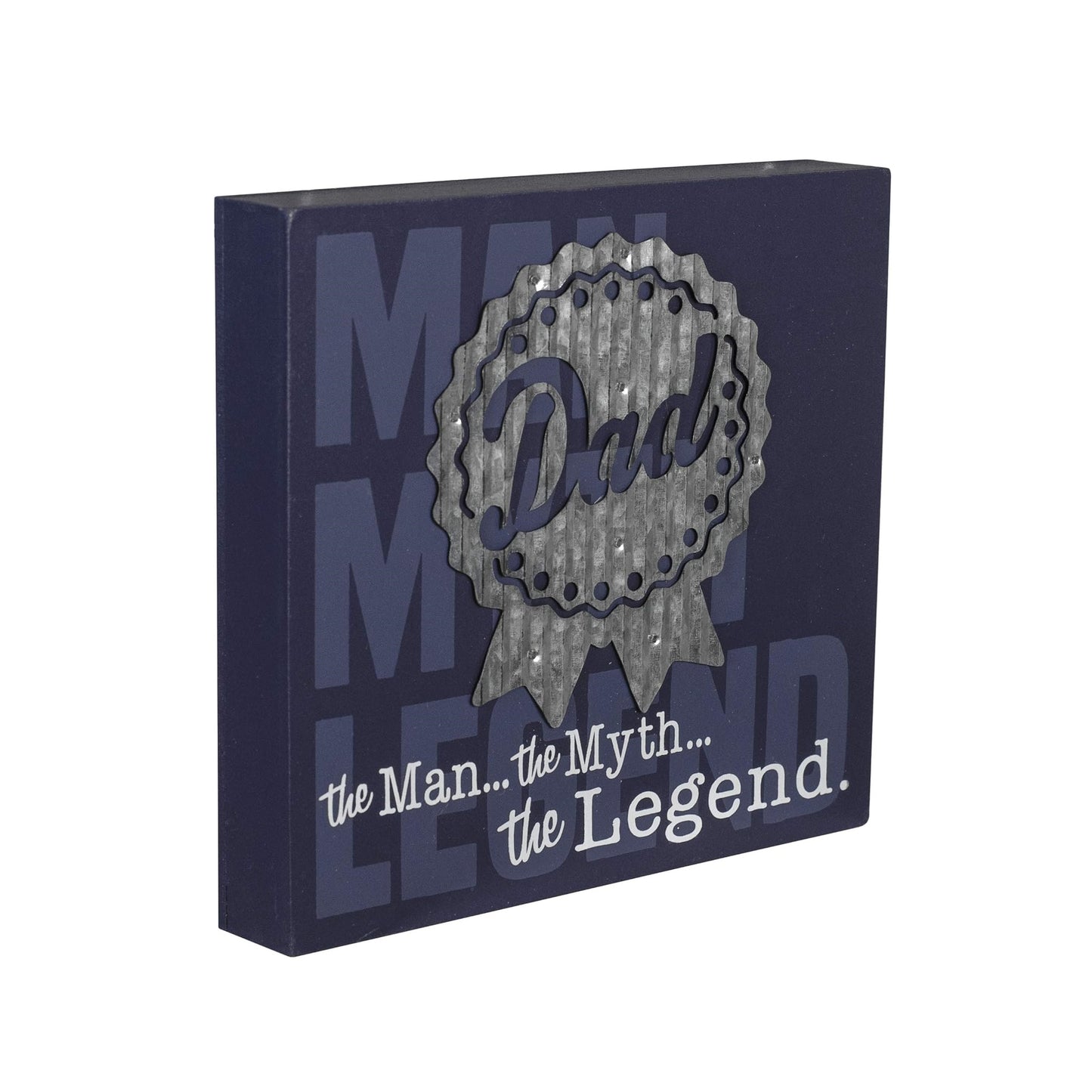 Malden Dad The Man The Myth The Legend Wood Box Sign