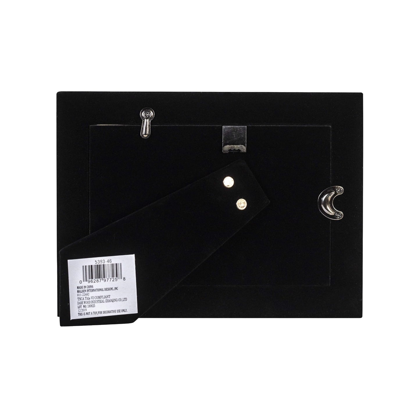 Malden Godfather with Cross Picture Frame Silver