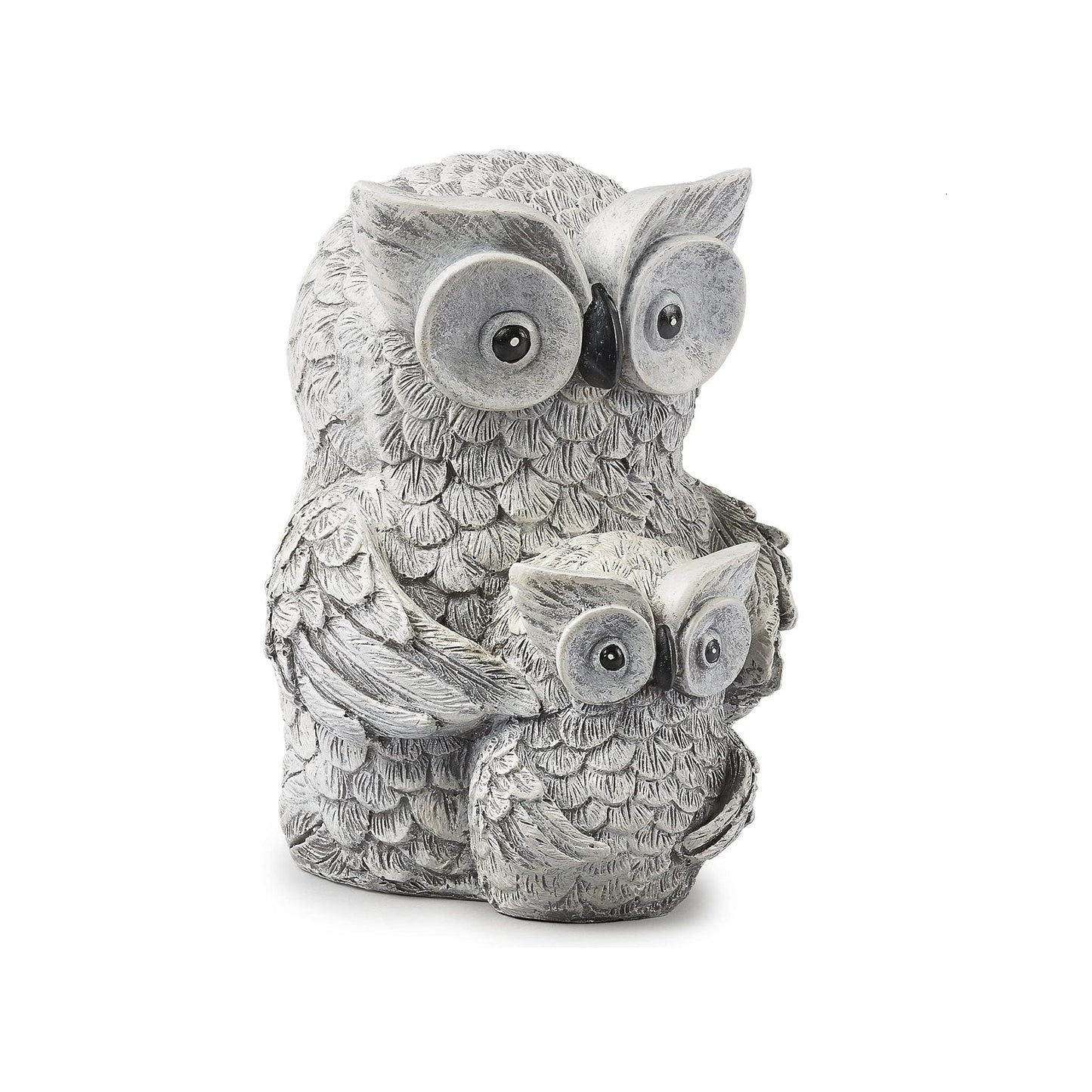 Roman Owl and Baby Garden Statue