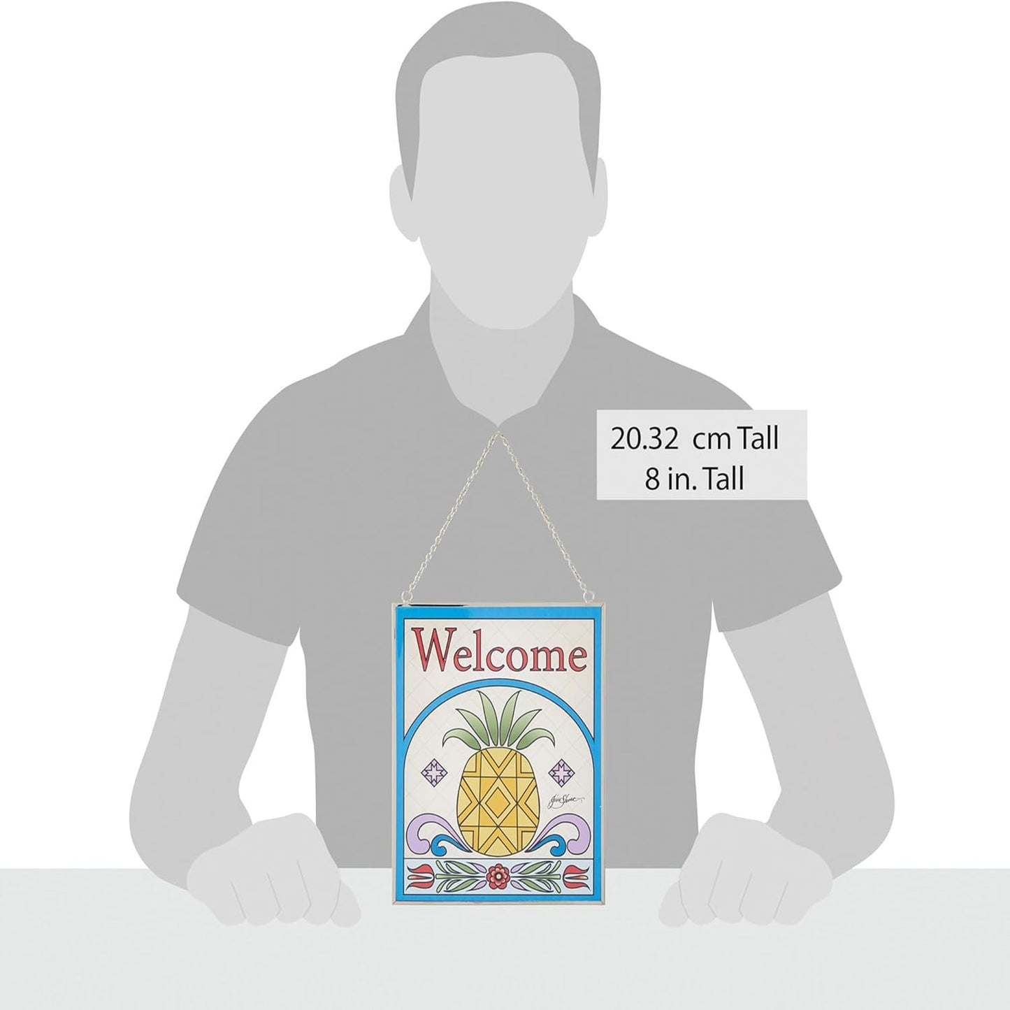 Welcome Pineapple Suncatcher
Jim Shore Heartwood Creek