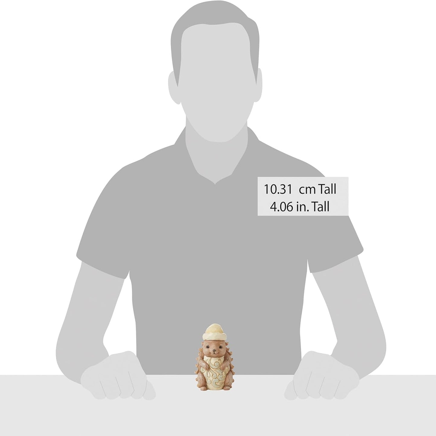 Woodland Pinecone Hedgehog Figurine Jim Shore Heartwood Creek