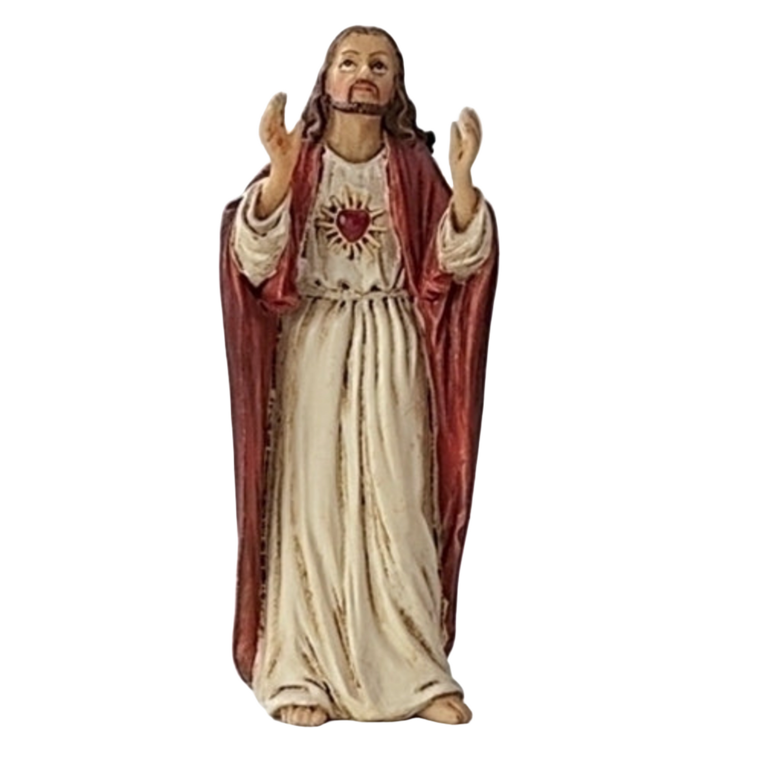 Roman Sacred Heart Of Jesus Figure Patrons & Protectors
