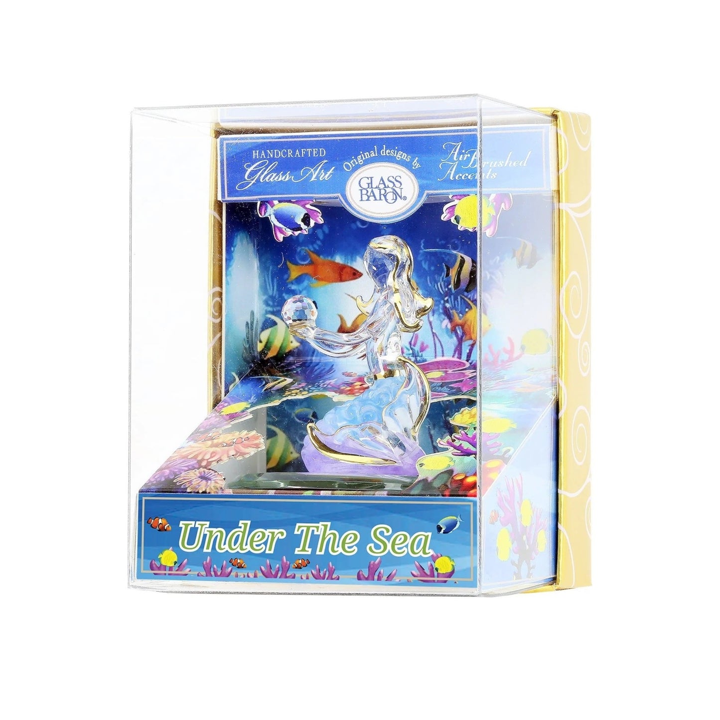Keepsake Box "Under The Sea" Mermaid by Glass Baron