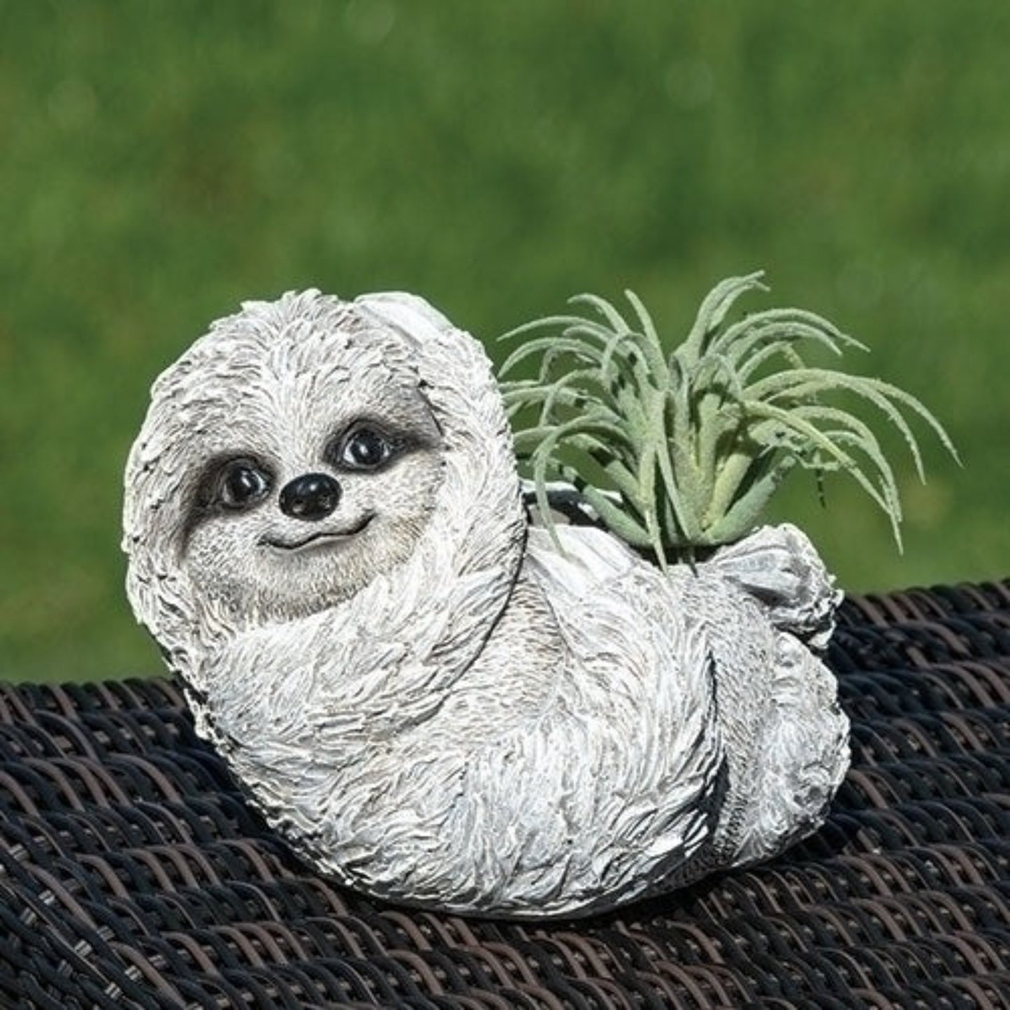 Roman Mini 4.75"H Pudgy Sloth Garden Planter