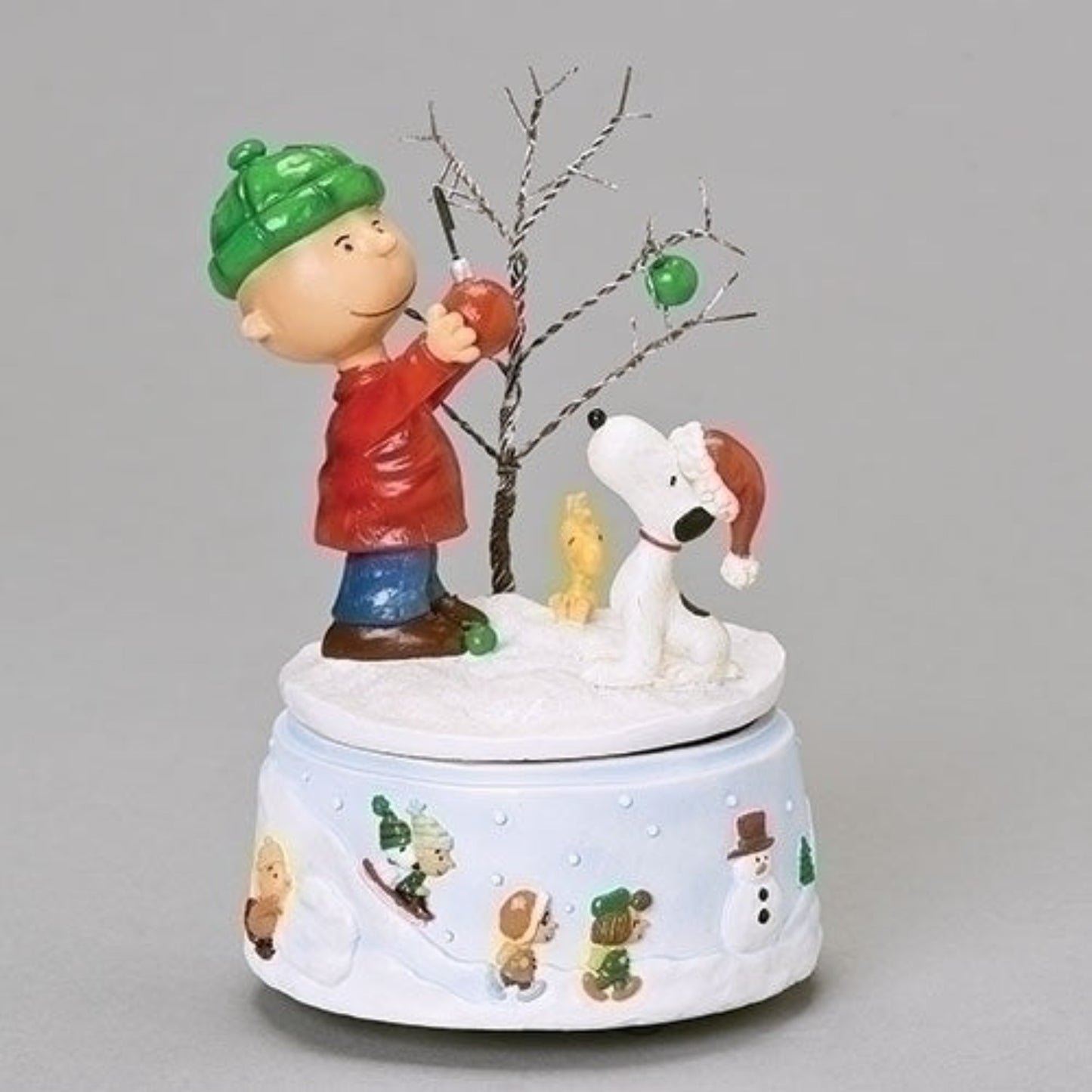 Roman Charlie Brown Snoopy Woodstock Musical Deck The Halls