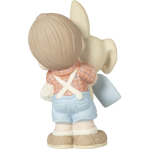 Precious Moments Happy Tails To You Easter Bunny Exclusive Figurine