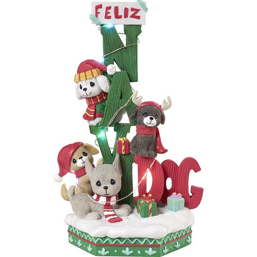 Feliz Navi-dog LED Musical by Precious Moments