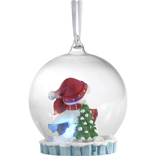 You’re A Warm Hug On A Cold Day Polar Bear and Penguin LED Ornament